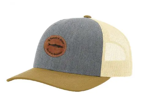 Grey trucker cap